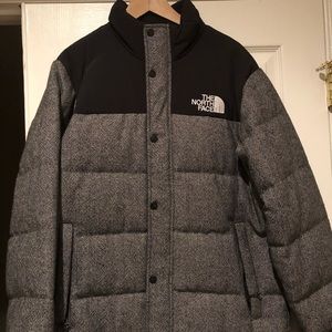 Men’s North Face Tweed Coat